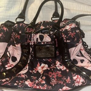 Betsey Johnson Vintage Skull Purse